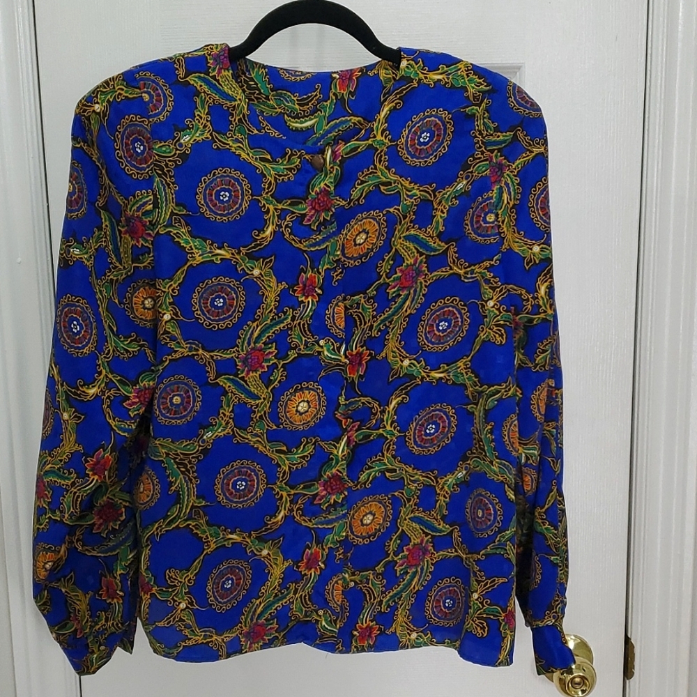Vintage colorful Blouse